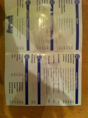 Menu photo 2 Gyros Ecke Lüneburg, NI