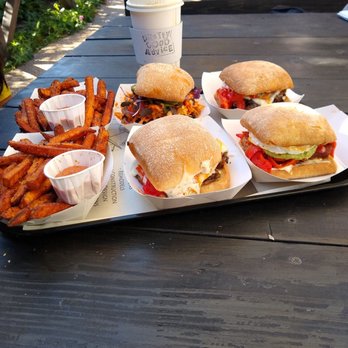 Pretty Good Advice - Mushroom Philly, Sweet Potato fries, Good morning sandwich, and Korean BBQ sandwich. All A+. - Sandwiches Near Me - Soquel, California Pretty Good Advice - Mushroom Philly, Sweet Potato fries, Good morning sandwich, and Korean BBQ sandwich. All A+. - Sandwiches Near Me - Soquel, California