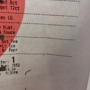 Chick-fil-A - Order on bag that stated we were supposed to have honey mustard and CFA sauce :( - Fast Food Near Me - Mason, Ohio