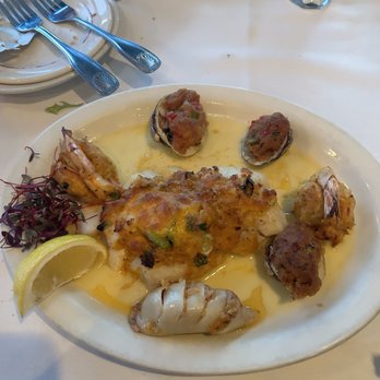 Lake View House - Chef Special Seafood stuffed with crab - New American Near Me - Newburgh, New York