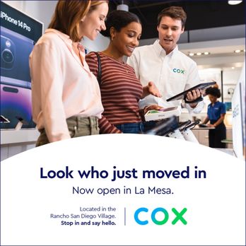 Cox Authorized Retailer - Rancho San Diego - Look who just moved in - Mobile Phones Near Me - La Mesa, California