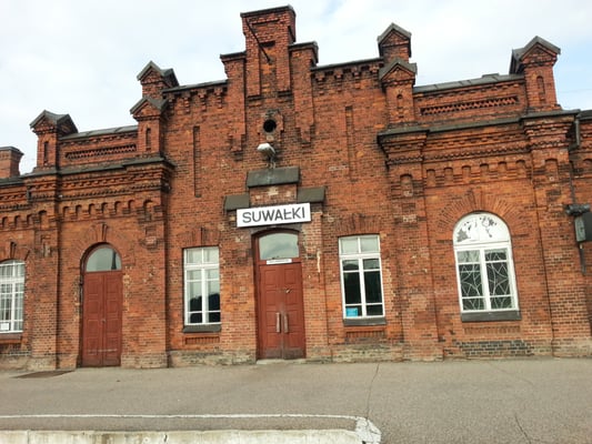 DWORZEC KOLEJOWY W SUWAŁKACH ul. Kolejowa 22, Suwałki, Poland Train