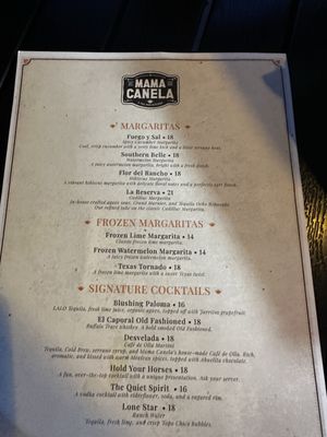 Menu photo 1 Mama Canela Glendora, CA