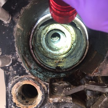 Contra Costa Boat Works - Supposedly replaced all seals, gaskets, bellows, lower cable and gimbal bearing less than a year ago!! Looks as if it wasn't even serviced. - Boat Repair Near Me - Concord, California