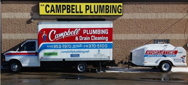 Campbell Plumbing and Drain Cleaning Logo
