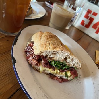 Leven Deli - Amazing breakfast sandwich with pastrami - Sandwiches Near Me - Denver, Colorado Leven Deli - Amazing breakfast sandwich with pastrami - Sandwiches Near Me - Denver, Colorado