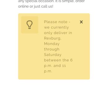 The Cookie Place - Delivery times... FAKE - Desserts Near Me - Rexburg, Idaho The Cookie Place - Delivery times... FAKE - Desserts Near Me - Rexburg, Idaho