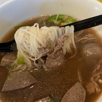 The Pho - #4 Filet Mignon and Meatballs Pho, overpowering clove/star anise flavor, not enough onions/cilantro - Vietnamese Near Me - Stockton, California