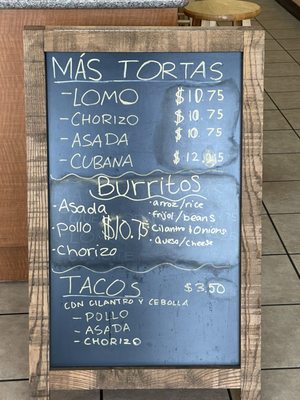 Menu photo 2 Tortas Y Jugos Sahuayo Tustin, CA Menu photo 2 Tortas Y Jugos Sahuayo Tustin, CA
