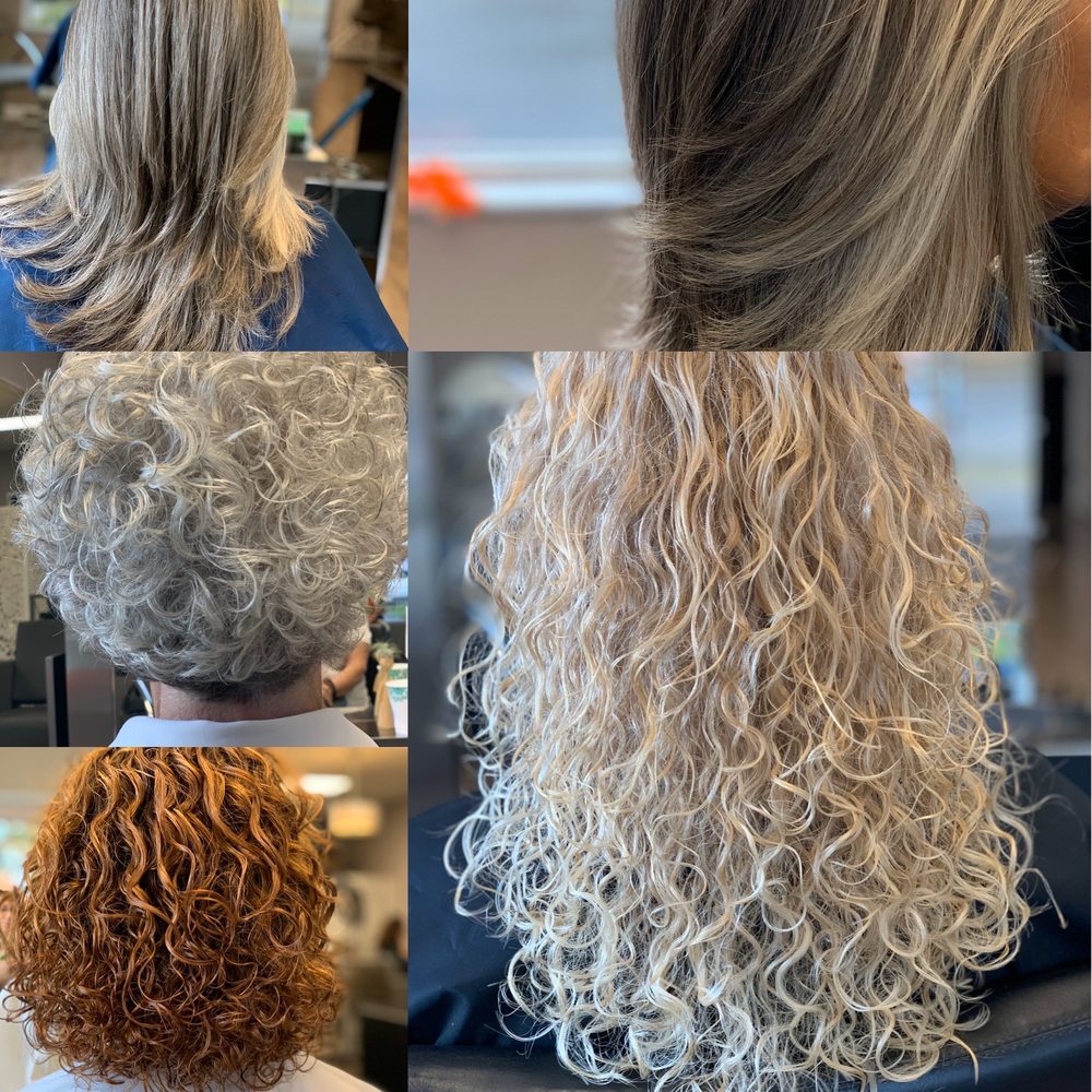 Mida Ademaj at H&M Ouidad Curly Hair Salon Logo