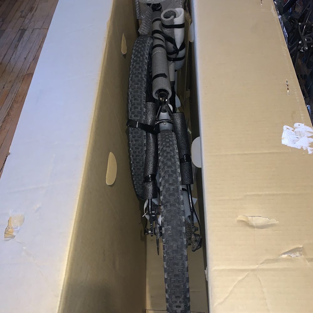 Landis Cyclery - My view upon opening the box shortly after it was delivered. - Bikes Near Me - Tempe, Arizona Landis Cyclery - My view upon opening the box shortly after it was delivered. - Bikes Near Me - Tempe, Arizona