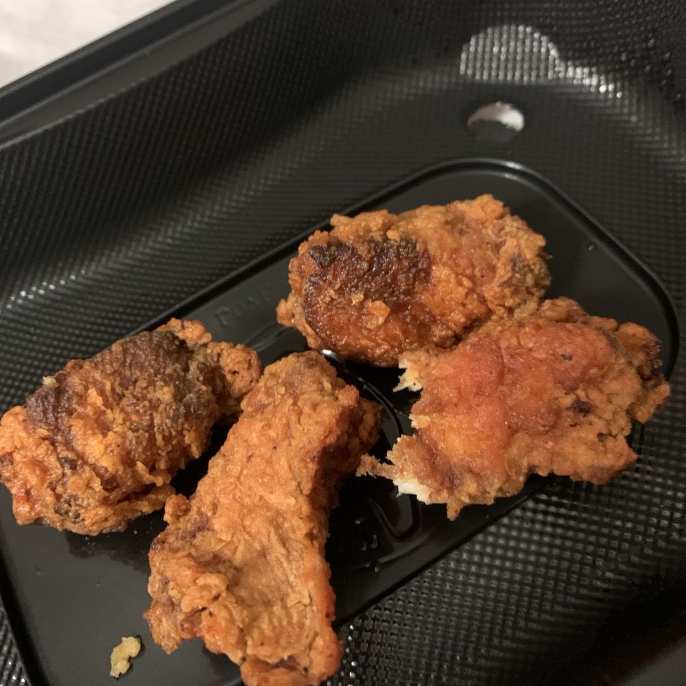 Dry chicken