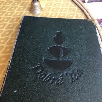 Dobra Tea - House teas menu book - Tea Rooms Near Me - Asheville, North Carolina