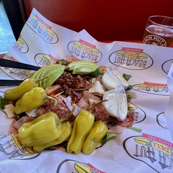Beach Hut Deli - Chefs salad with some modifications, happy hour Alohawk pint. - Salad Near Me - Rocklin, California Beach Hut Deli - Chefs salad with some modifications, happy hour Alohawk pint. - Salad Near Me - Rocklin, California