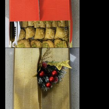 Baklava Factory - Holiday baklava packaging choices with holiday ornaments! - Bakeries Near Me - Encino, California Baklava Factory - Holiday baklava packaging choices with holiday ornaments! - Bakeries Near Me - Encino, California