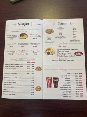 Menu photo 3 The Corner Cafe Elizabethtown, NC