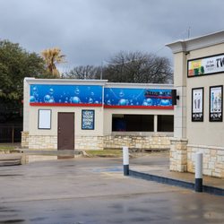 Graystone Shell Gas Station - View of carwash