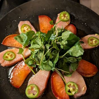 The Hudson House - Hamachi appetizer - New American Near Me - Nyack, New York The Hudson House - Hamachi appetizer - New American Near Me - Nyack, New York
