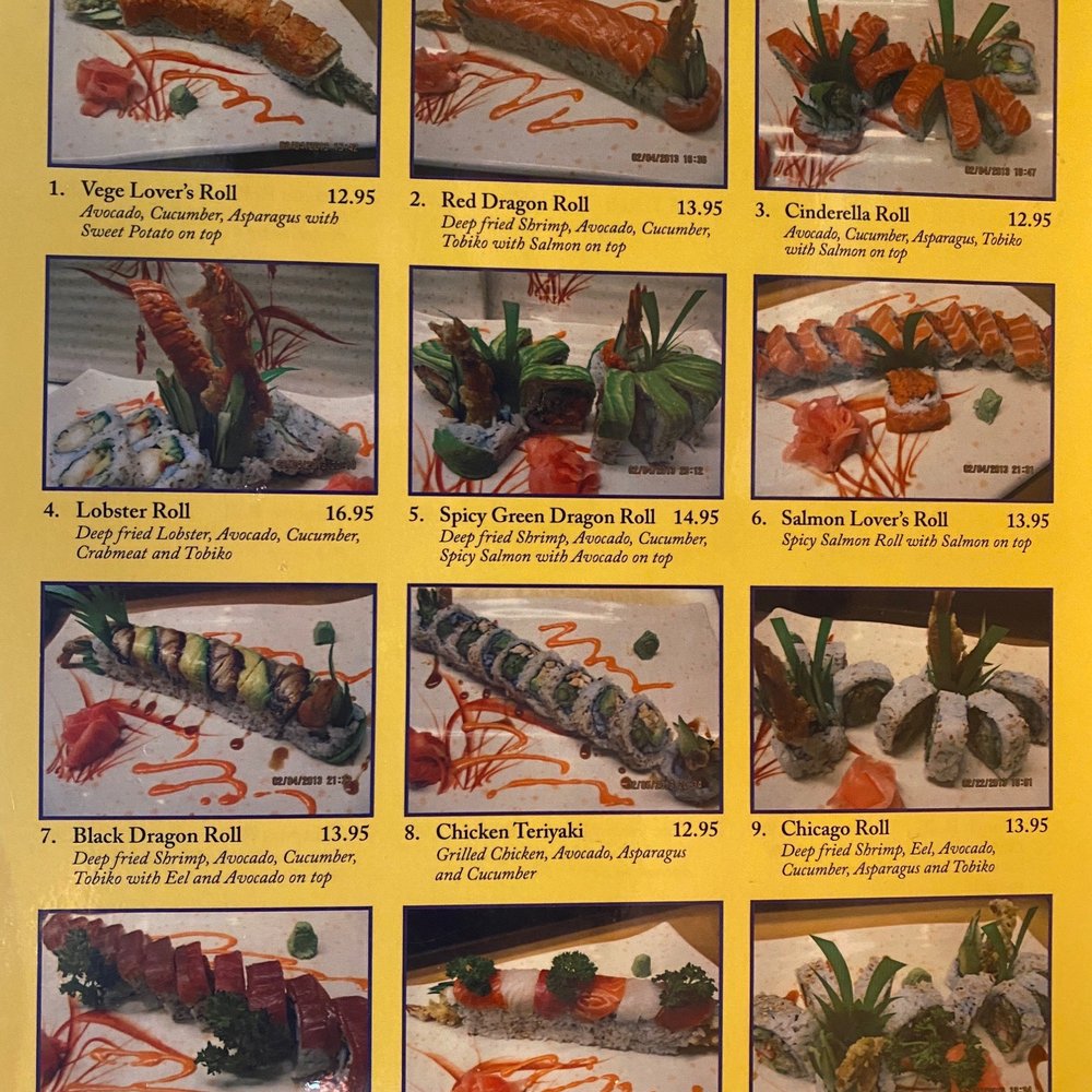 Gallery Sushi - Roll menu 2/2 - Sushi Bars Near Me - Toronto, Ontario Gallery Sushi - Roll menu 2/2 - Sushi Bars Near Me - Toronto, Ontario