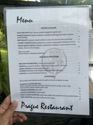 Menu photo 3 Prague Restaurant & Cafe Toronto, ON Menu photo 3 Prague Restaurant & Cafe Toronto, ON