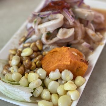 El Pollo Imperial - Ceviche Mixto - Peruvian Near Me - Long Beach, California