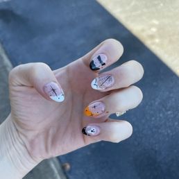 acrylic nails with gel acrylic nails with gel