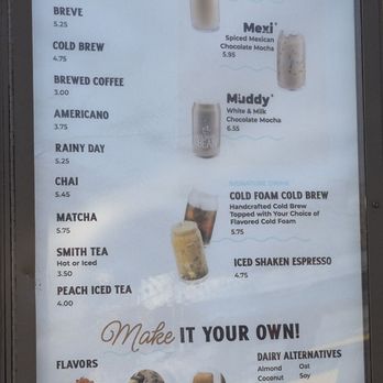 The Human Bean - Menu as of January 2026 - Coffee & Tea Near Me - Henderson, Nevada