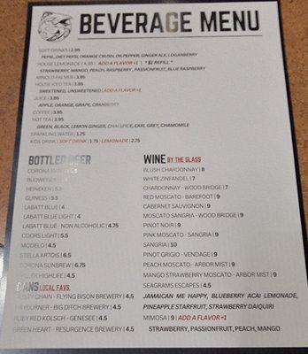 Menu photo 1 The Flaming Fish Buffalo, NY Menu photo 1 The Flaming Fish Buffalo, NY