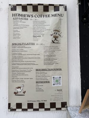Menu photo 2 Hebrews Coffee Dilley, TX Menu photo 2 Hebrews Coffee Dilley, TX