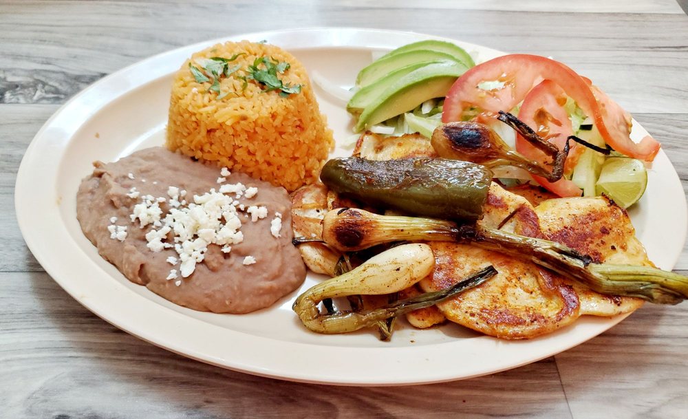 Food from Los Asadores Mexican Grill