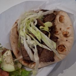 Lamb Gyros (greek) Platter
