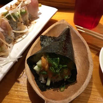 Chobop - My go to: spicy yellowtail handroll - Sushi Bars Near Me - Costa Mesa, California