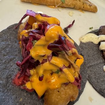 Contento - Fish fry special with mango salsa - Mexican Near Me - Delafield, Wisconsin