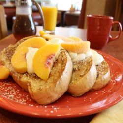Jensen's Cafe - Peaches N' Cream French Toast