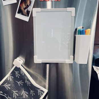 Daiso - I'm loving how fitting my Daiso whiteboard and pen holder is on my fridge. - Discount Store Near Me - Vista, California