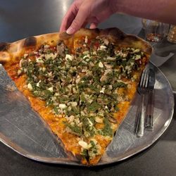 Big Pie In the Sky - One slice cut in half