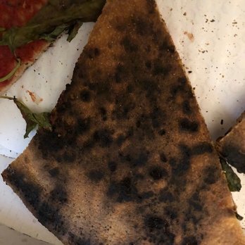 Big River Pizza - slice 2: It was even worse than the pics showed since the black was chunks of char. - Pizza Near Me - Saint Paul, Minnesota Big River Pizza - slice 2: It was even worse than the pics showed since the black was chunks of char. - Pizza Near Me - Saint Paul, Minnesota