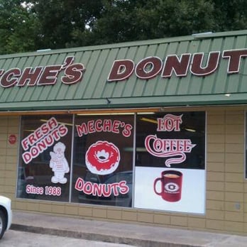 Meche's Donuts - a car parked in front of the store - Donuts Near Me - New Iberia, Louisiana Meche's Donuts - a car parked in front of the store - Donuts Near Me - New Iberia, Louisiana