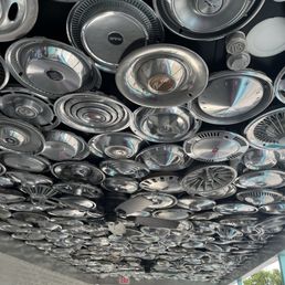 Check out the ceiling Check out the ceiling