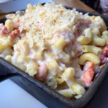 The Stubborn Goat Gastropub - Lobster Mac and Cheese. With large pieces of lobster! - Gastropubs Near Me - Halifax, Nova Scotia The Stubborn Goat Gastropub - Lobster Mac and Cheese. With large pieces of lobster! - Gastropubs Near Me - Halifax, Nova Scotia
