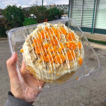 Yen's Cafe - Salted Egg Yolk Cake. MUST GET - Vietnamese Near Me - Arlington, Texas