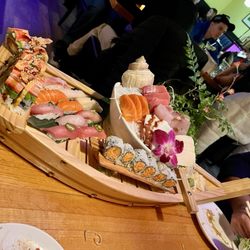 Edoichi Sushi & Hibachi Steak House - Love boat for two