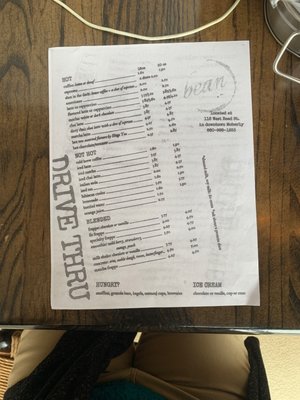 Menu photo 1 Bean Moberly, MO