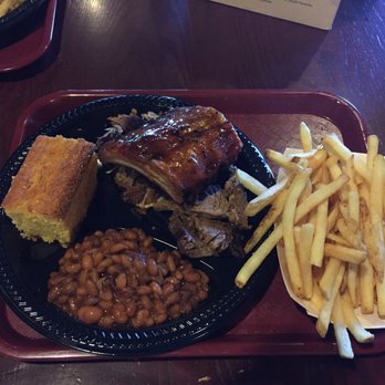 Whole Hog Cafe - The Hog Plater with sides of French fries and Baked Beans - Barbeque Near Me - Cherry Hill, New Jersey Whole Hog Cafe - The Hog Plater with sides of French fries and Baked Beans - Barbeque Near Me - Cherry Hill, New Jersey