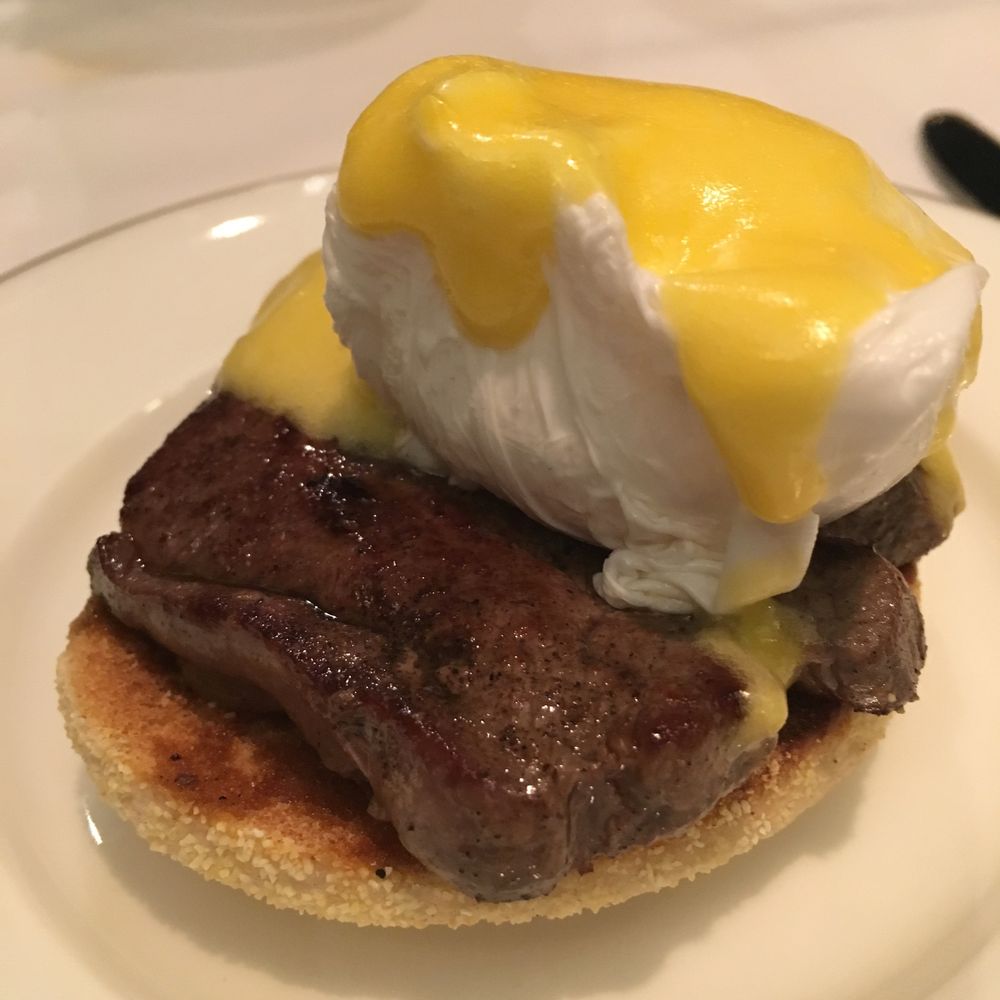 The Shelbourne, Autograph Collection - Eggs Benedict with sirloin from the Saddle room. AMAZING - Hotels Near Me - Dublin, D
