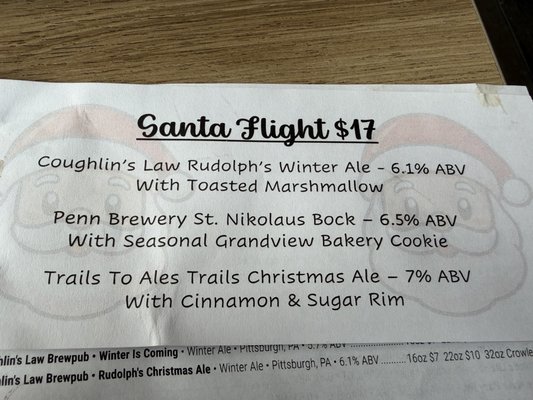 Menu photo 1 Coughlin's Law Kitchen and Ale House Pittsburgh, PA
