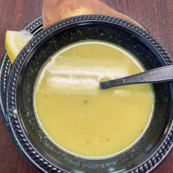 Sindibad Mediterranean Restaurant  - Small Lentil Soup - Mediterranean Near Me - Fort Worth, Texas