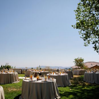 Lila & Sage Cake & Catering Co. - tables set for a wedding reception - Caterers Near Me - Murphys, California