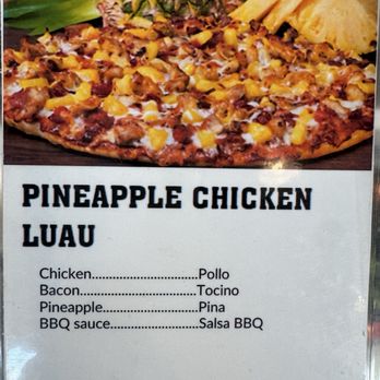 Mountain Mike's Pizza - Pineapple Chicken Luau - Pizza Near Me - Fort Worth, Texas Mountain Mike's Pizza - Pineapple Chicken Luau - Pizza Near Me - Fort Worth, Texas