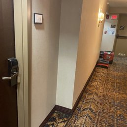 Right next to my room. Very loud fan...must have had flooding in the room. If that's the case - why not block out rooms nearby??? Right next to my room. Very loud fan...must have had flooding in the room. If that's the case - why not block out rooms nearby???